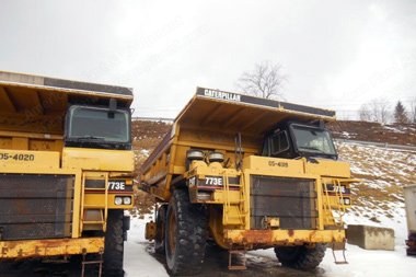 Caterpillar, 773E, 2002, Rigid Frame Haul Truck, 17000 to 18000 Frame Hours, A/C