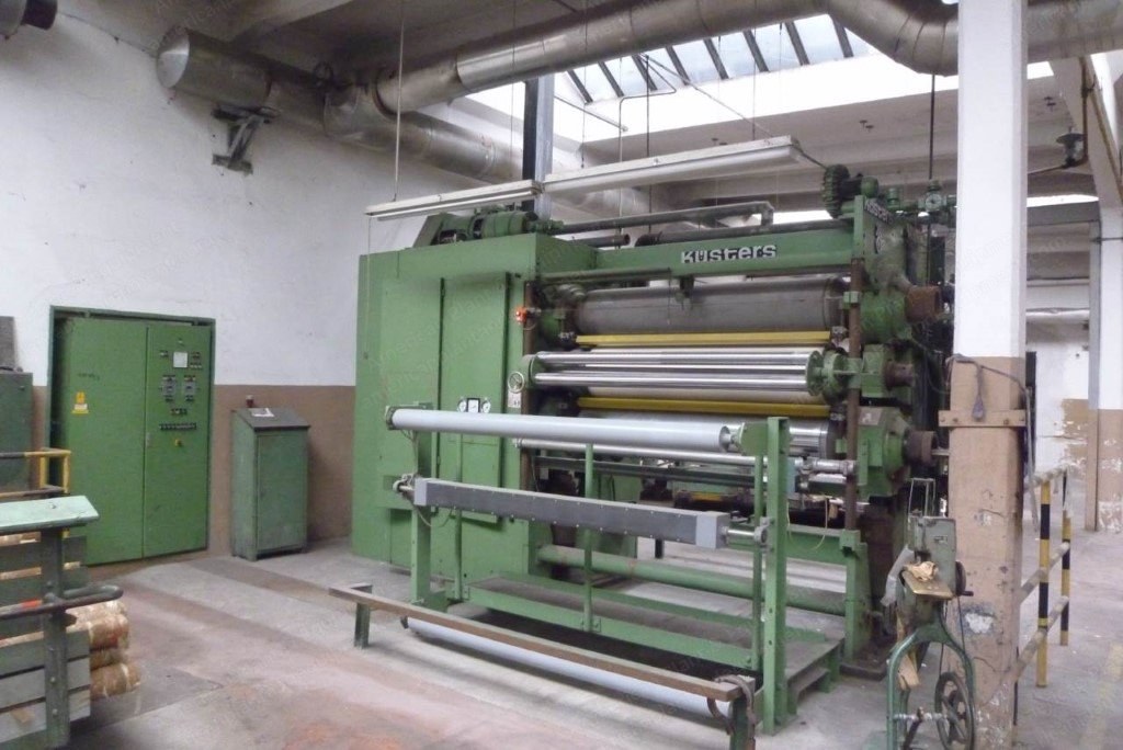 Kusters, 213.50-1600, 1986, 3-Bowl Calender, 1600mm Working Width, 50 Ton Pressure