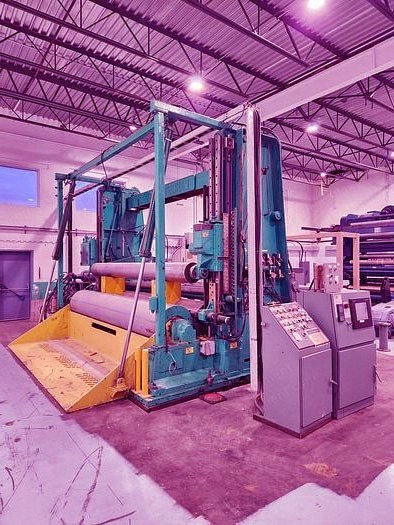 Langston, Speedmaster, 135" Width, 62" Max Rewind Diameter, Two Drum Winder