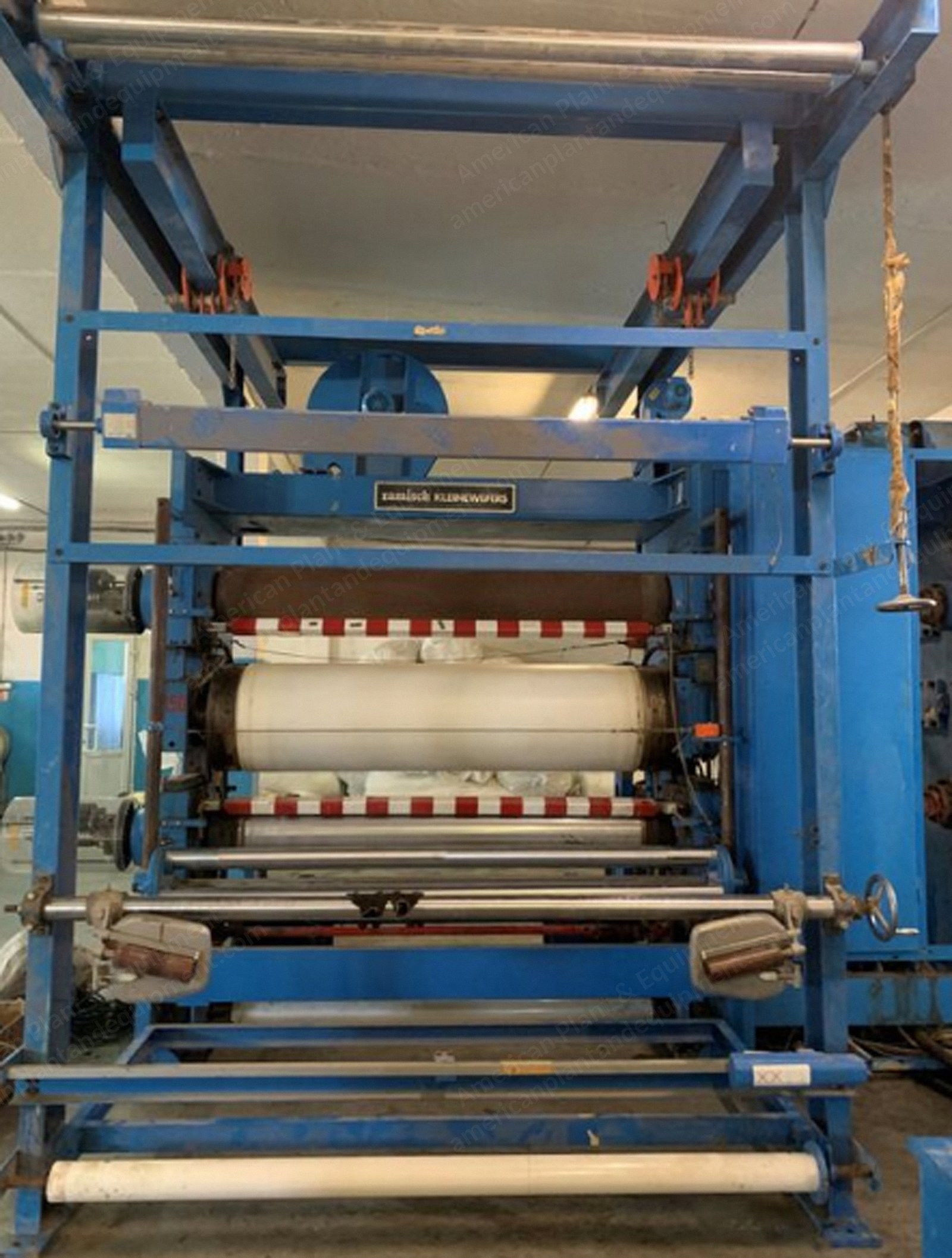 Ramisch, Triple Cylinder Thermobonding Calender, 1990, 1600mm Working Width