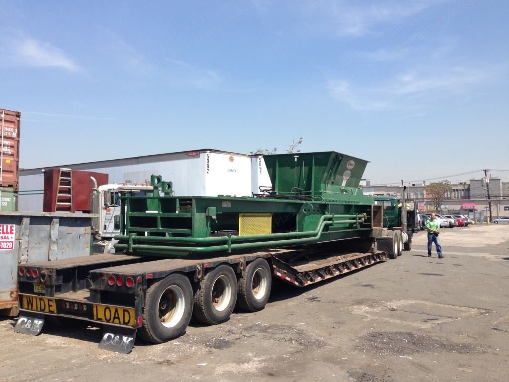 Harris, HRB Centurion 200, Two-Ram Baler, Twin 100 HP, 13 inch Main Cylinder, 57x105.5 inch Charge Box