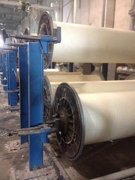 Benninger, Direct Warper and Sizing Machine, 1997, 4000mm Beaming Head, 2200mm Working Width, 640 Ends Creel