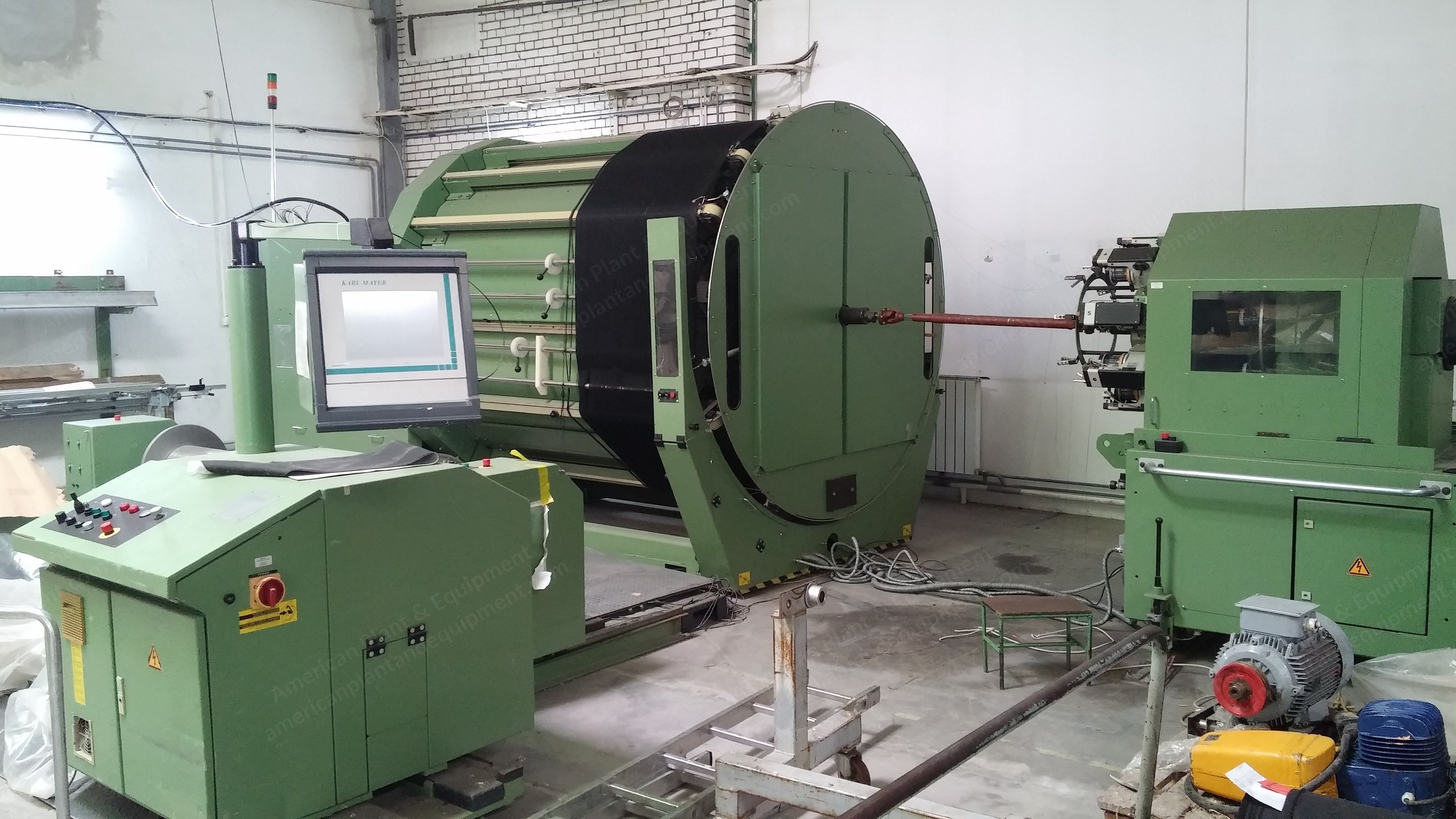 Karl Mayer, ROM 1-ROT-O-MATIC, 2001, Sample Warper, Working Width 2250mm, 14 Colors
