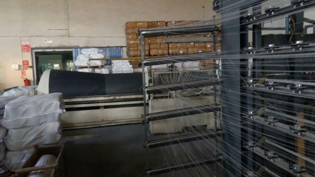 Sucker Muller Hacoba, USK-Sensacone, 1996, Sectional Warper, 3500mm Beam Width, 630 Ends Creel