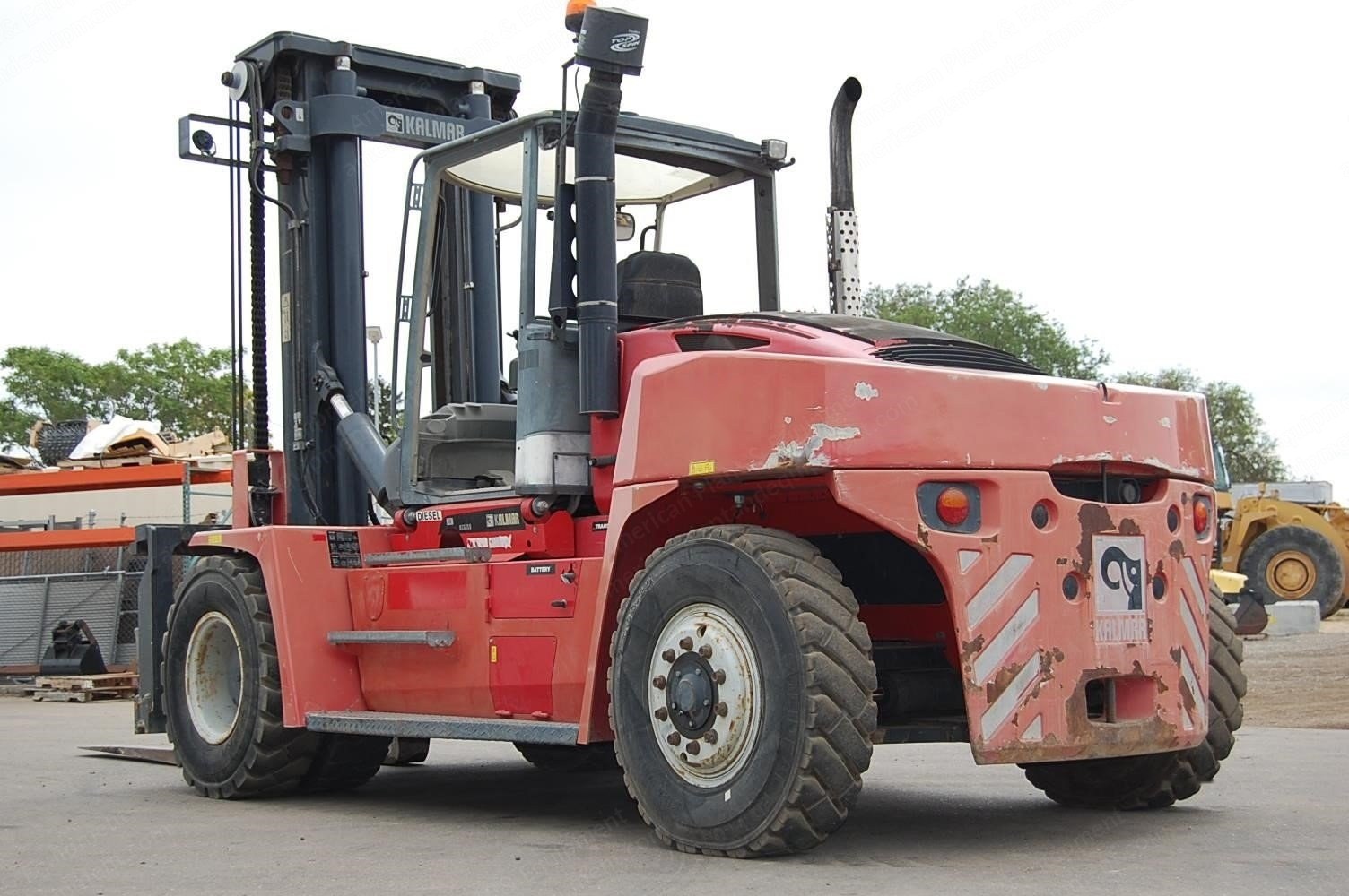 Kalmar, DCG150-6, Straight Mast Forklift, 2014, 33,000 lb Capacity