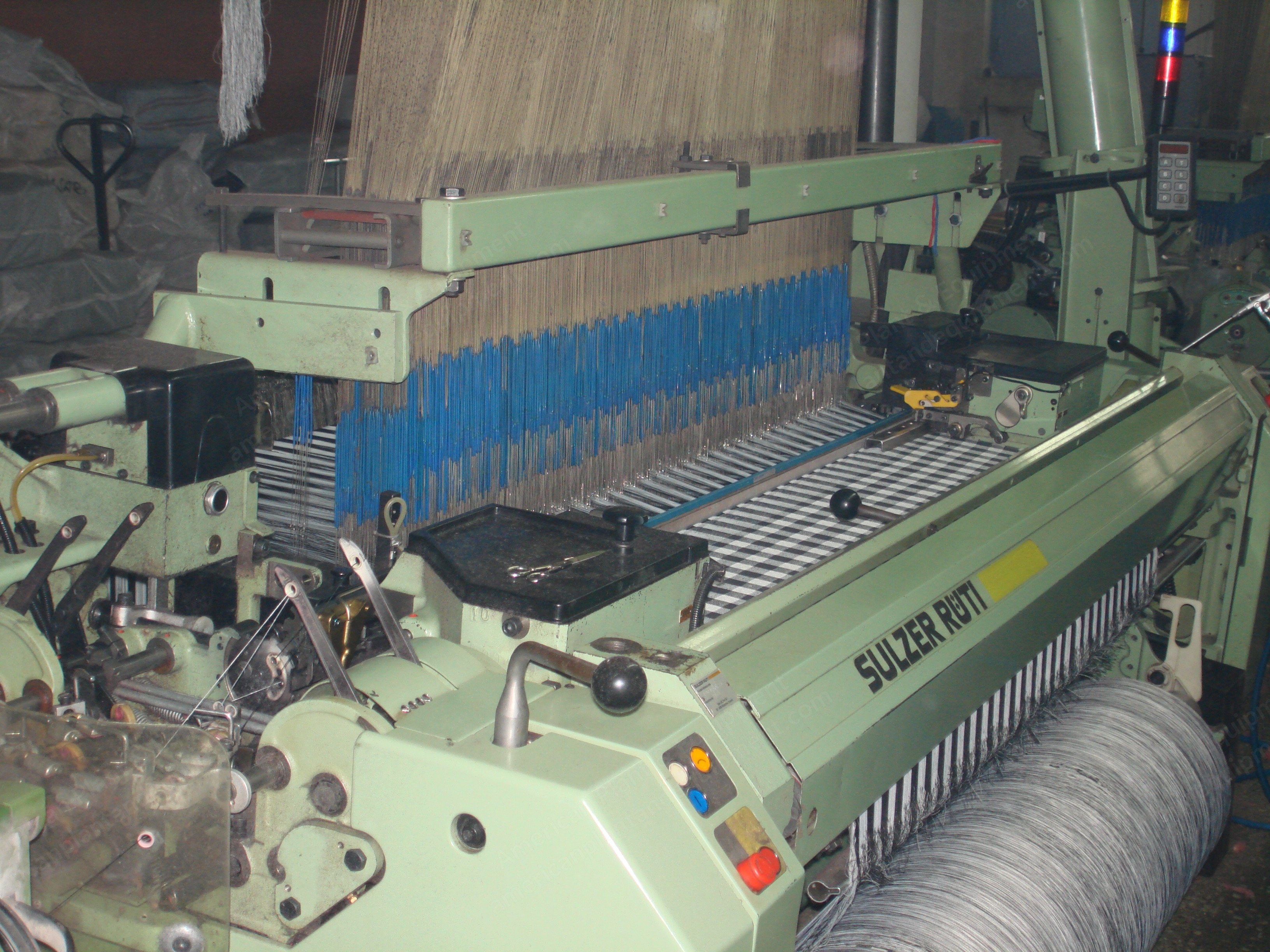 Sulzer, TW11 and P7100, 1974 to 1997, 1900mm to 2200mm Working Width, Jacquard