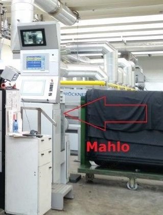 Mahlo, RVMC-12, 2013, Working Width 2000mm, Full Width 2200mm
