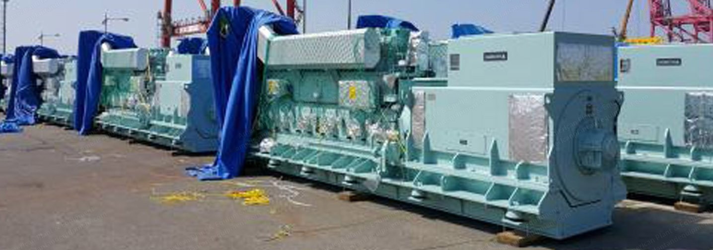 Hyundai Himsen, 9H25/33, 2014, 10.5 MW HFO Power Plant, 50 Hz