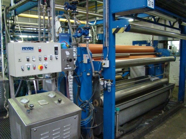 Bruckner, HN 26/6, 2000/2001, 2600mm Working Width, 6 Chambers, Gas-Heated, Pins & Clips