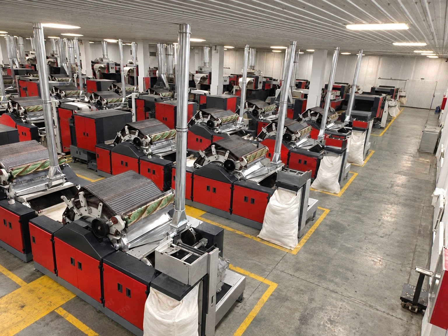 NovaStar, CR197, Negative Pressure Fully Automatic Cashmere Carding Line, 1020mm Working Width