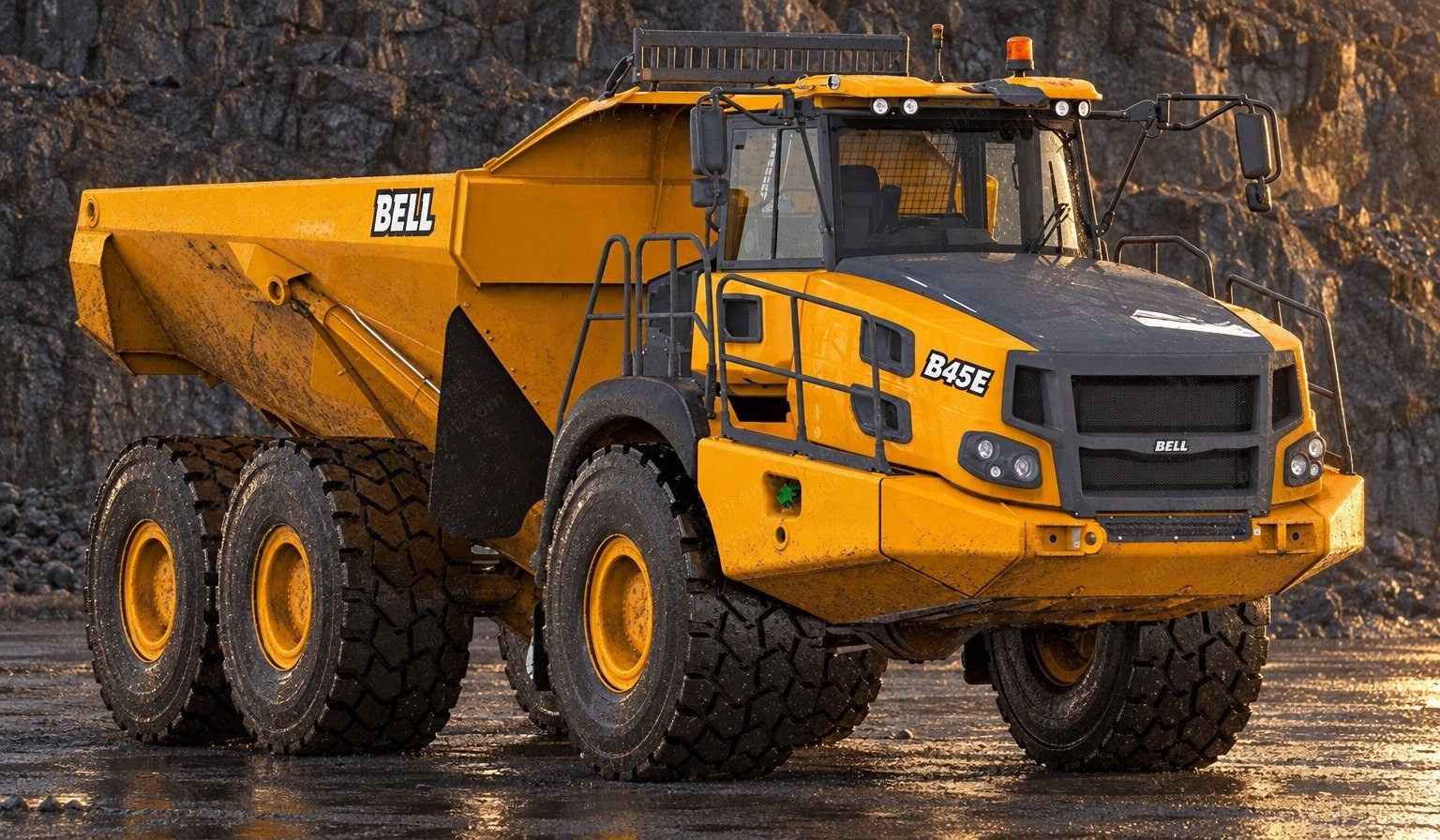 Bell, B45E, 2022, Articulated Dump Truck, 45 Ton Capacity