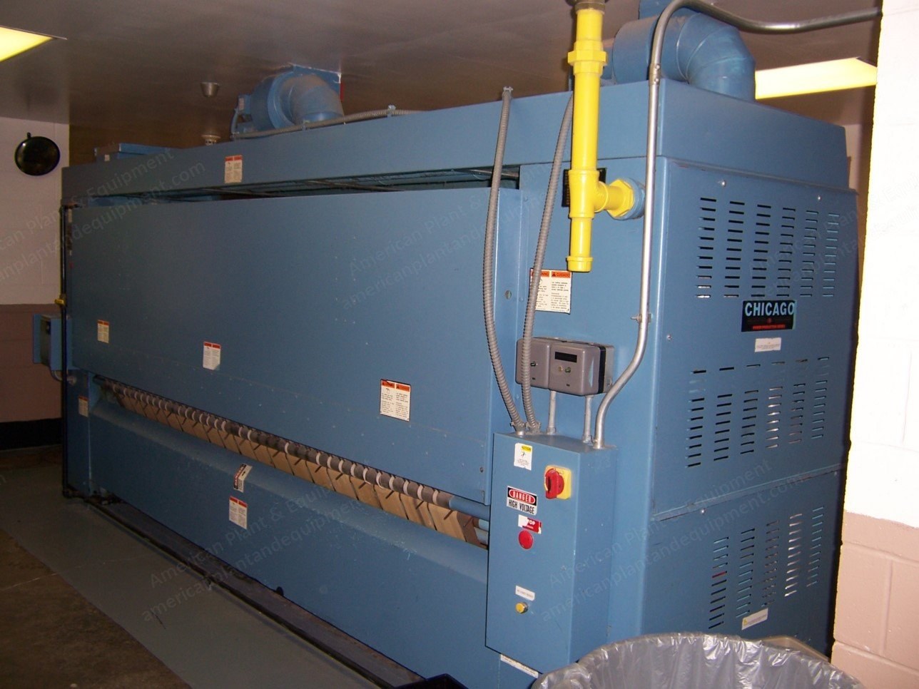 Chicago, 224 Twin, 2-Roll, 24x120 inch Rolls, Gas Heated Flatwork Ironer