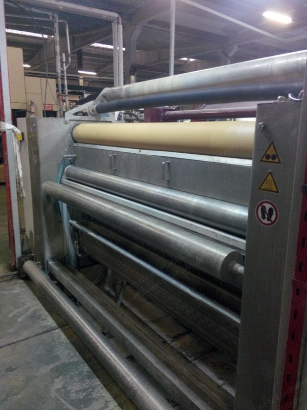 Kusters, 222.12.2200, 2006, Cold Pad Batch, 2200mm Working Width, S-Roller, Cooling Drum