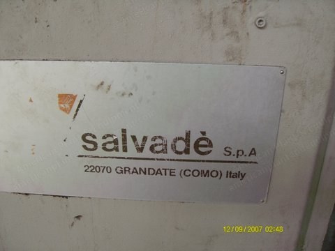 Salvade Steamer, 2400mm, 2001, 300m Capacity