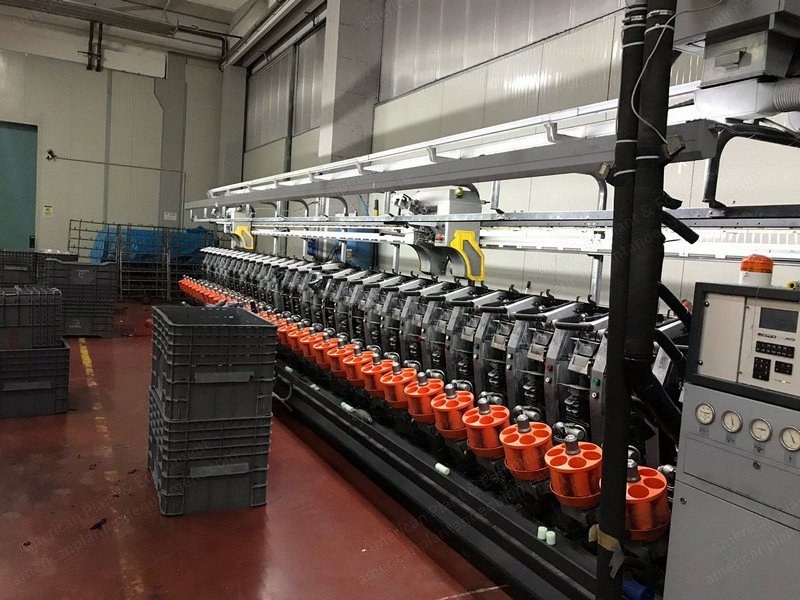 Savio, Espero, 1998, 32 Heads, Loepfe TK 850 Clearers, Mesdan 460L Splicer