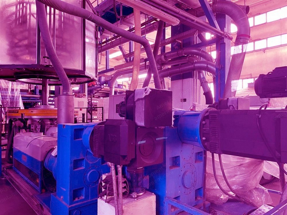 Macchi, Blown Film Extrusion Line, 2010, 3 Layers, 2300mm Film Width, 600 kg/h Output