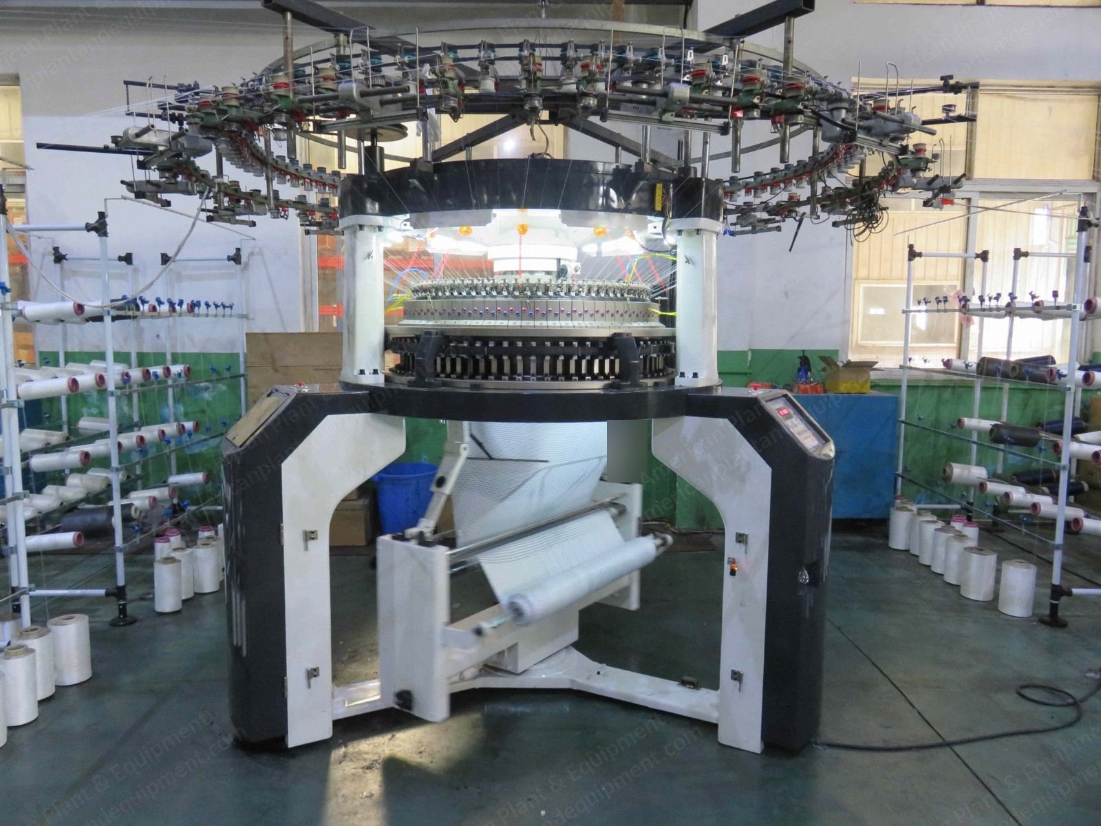 NovaStar, KH120, Double Computerized Jacquard Knitting Machine, 42in Cylinder Diameter, 20 Gauge, 80 Feeders