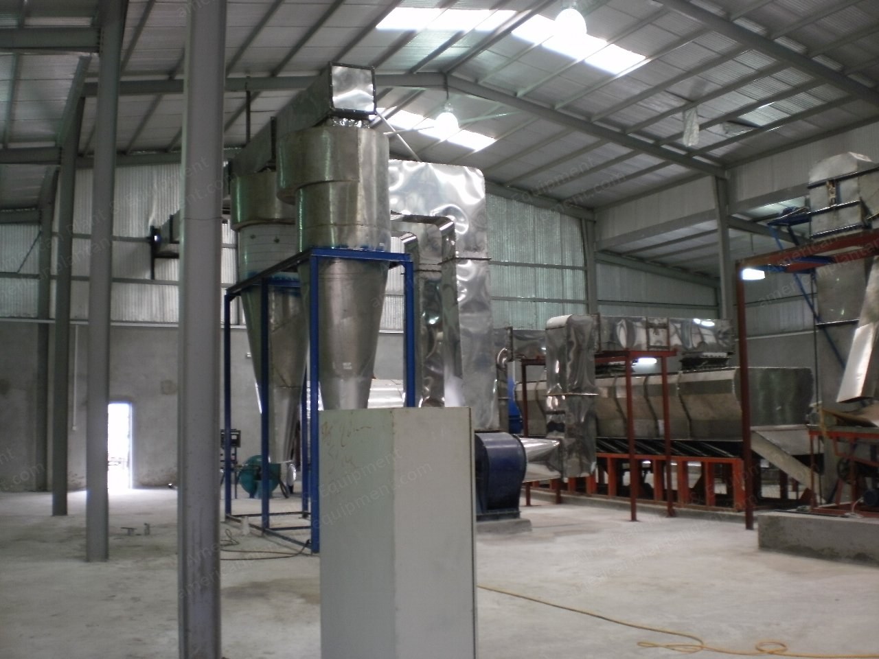 Sea Salt Processing Plant, 12 t/h, Washing, Drying, Grading and Packing Sections