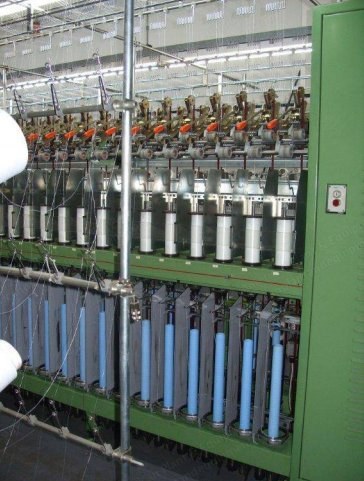 Lezzeni Mario, TF/DS 150, 2003, Hollow Spindle Twisting Machine, 192 Spindles, 150mm Spindle Gauge