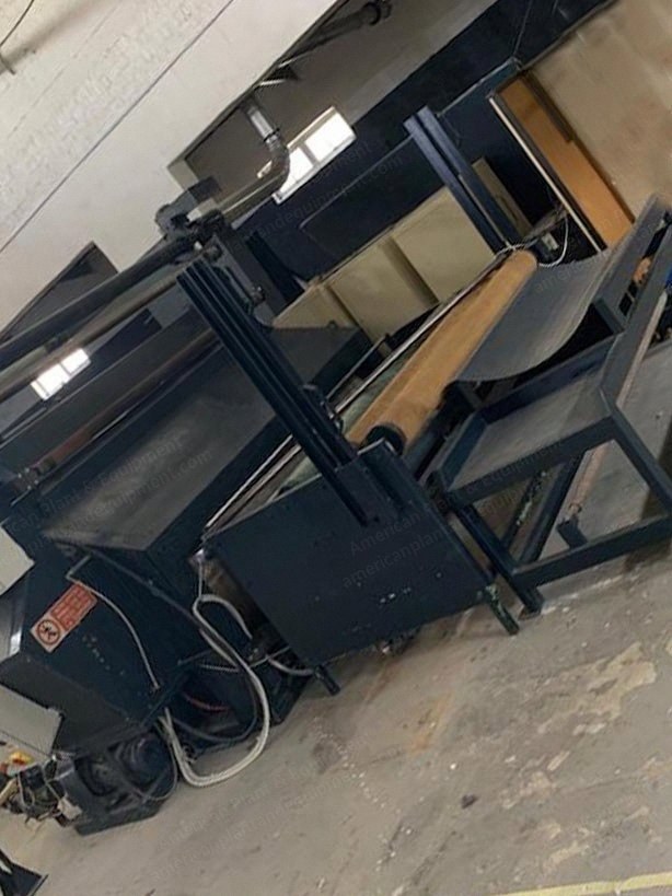 Pla-Ma Flame Lamination Machine, 1800mm Working Width, 1982