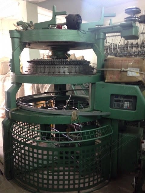 Monarch, Fukuhara, Pailung, Circular Knitting Machines, Single Jersey and Interlock, 30 to 38 Inches, 24 to 28 Gauge