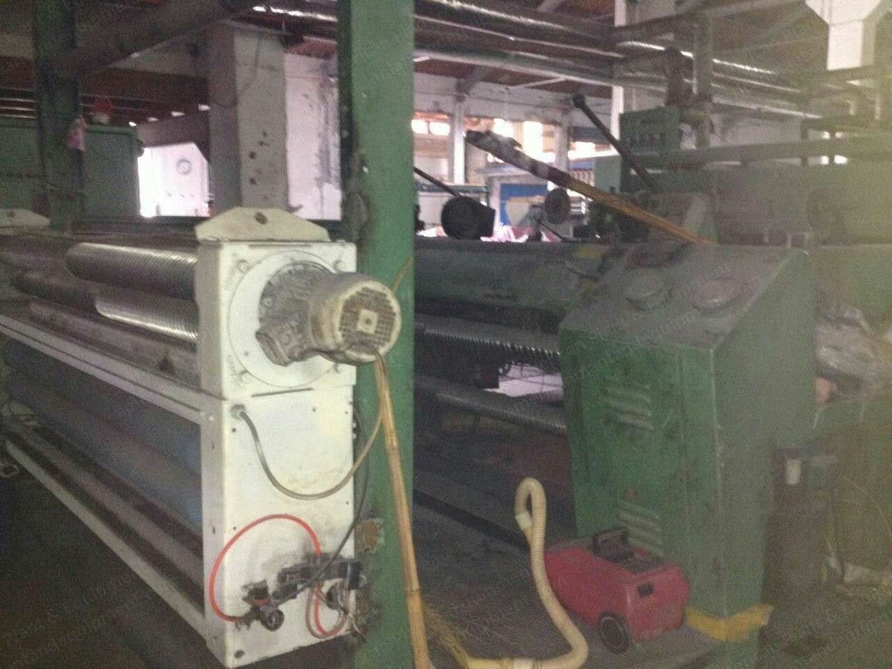 Bruckner Stenter, 1990, 1800mm, 6 Chambers, Oil Heated, Vertical Pin Chain