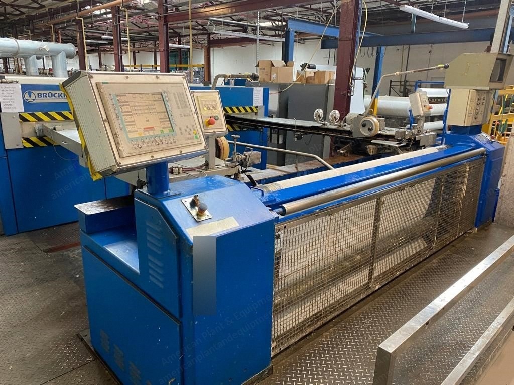 Bruckner Stenter for Wovens, 2600mm, 6 Zones, Gas Heated, Year 2004