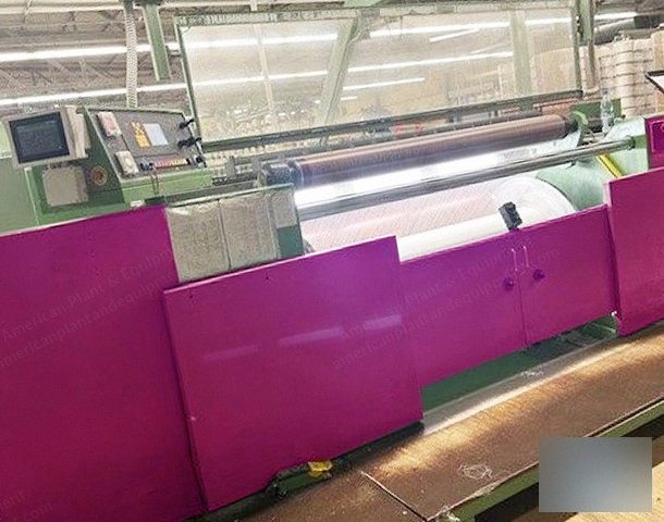 Karl Mayer, ZM-SP-1800/1250, 2000, Working Width 1800mm, 840 Bobbin Positions, 1200 RPM