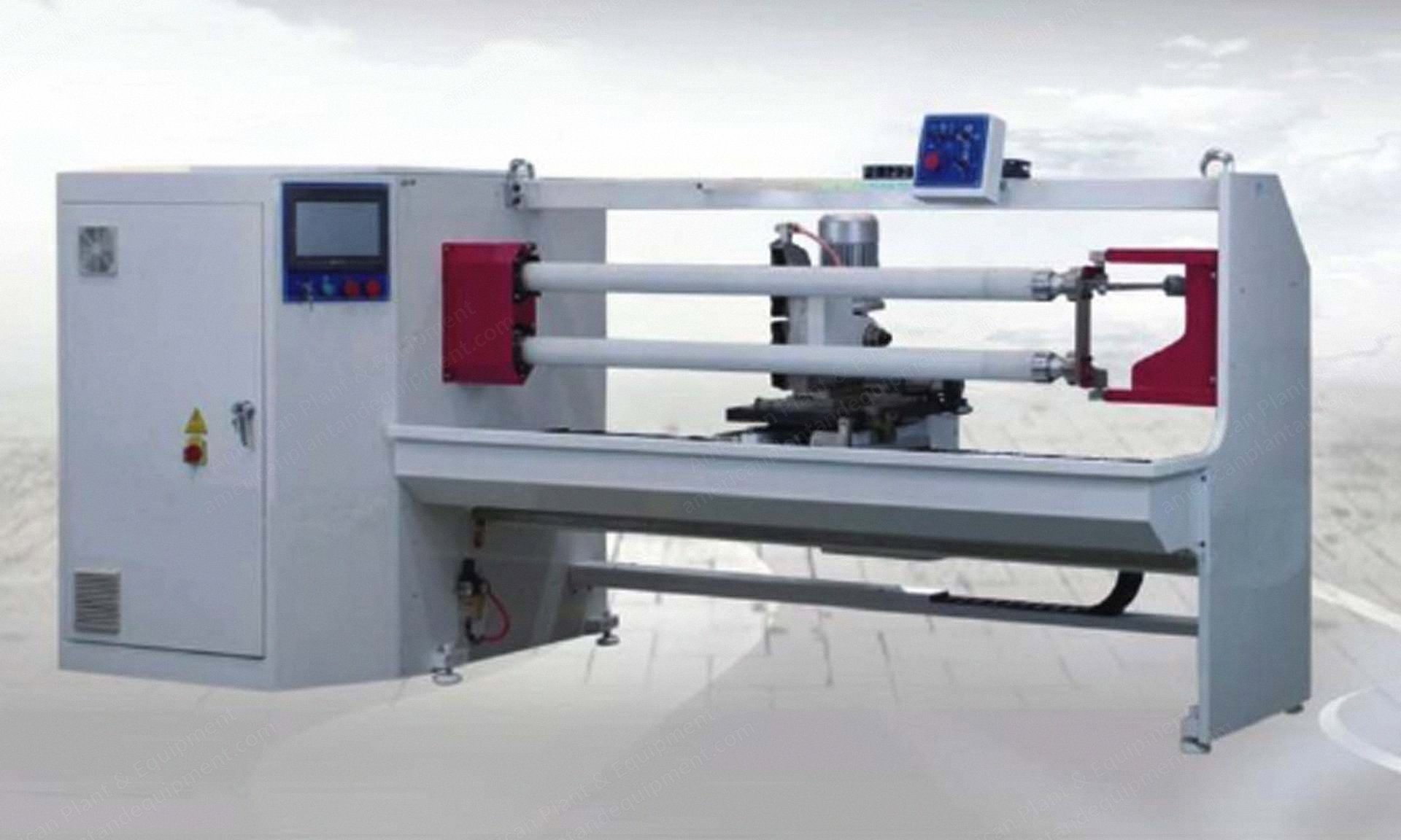 NovaStar, SR223, Double Shaft Auto Roll Cutting Machine, Max O.D. 160mm, Width 1000-1600mm