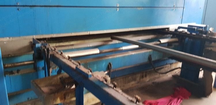 OTP, Stenter, 2003, Working Width 2600mm, 5 Chambers, Gas Heated, Vertical Pin Chain