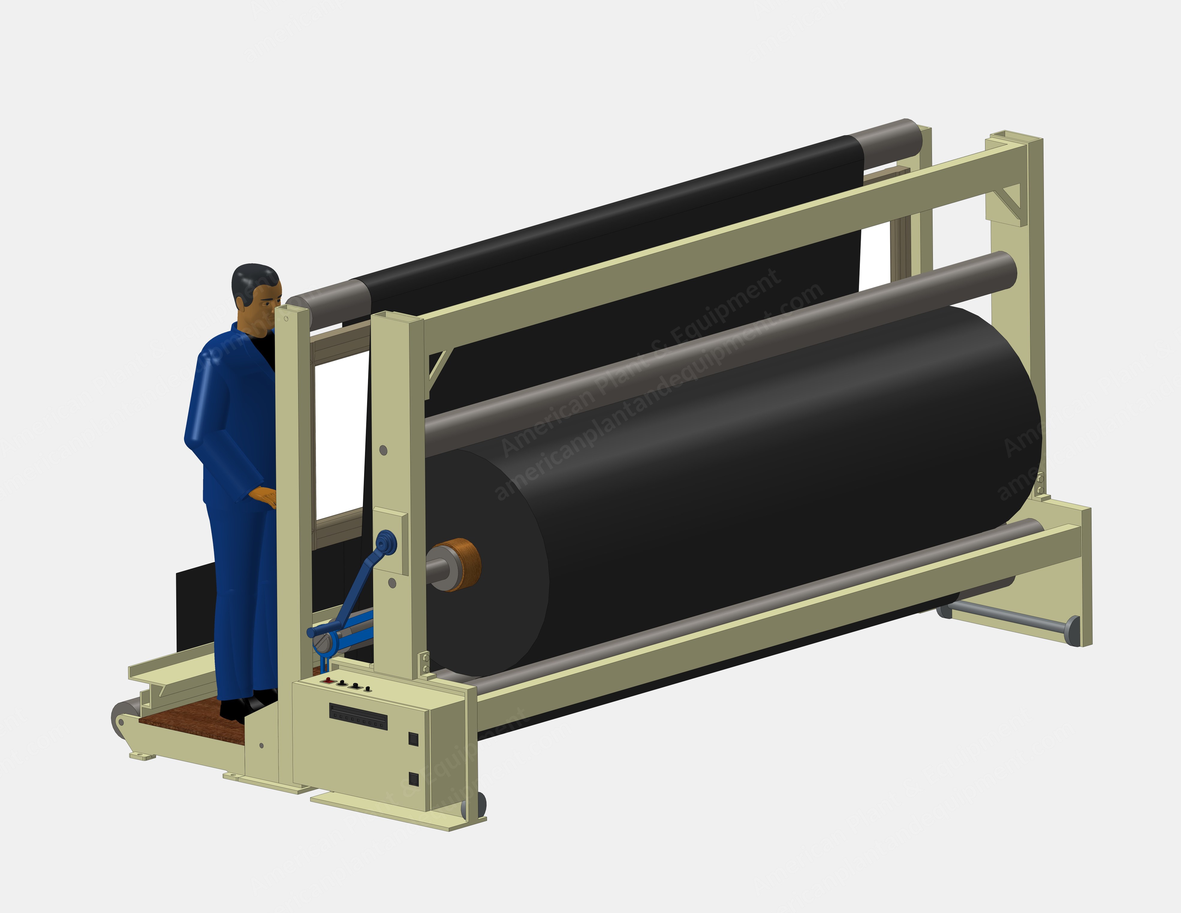 Sun and Moon, Multi-Winder, Off-Loom Take-Up, 400cm Width, with Inspection and Edge Sealers