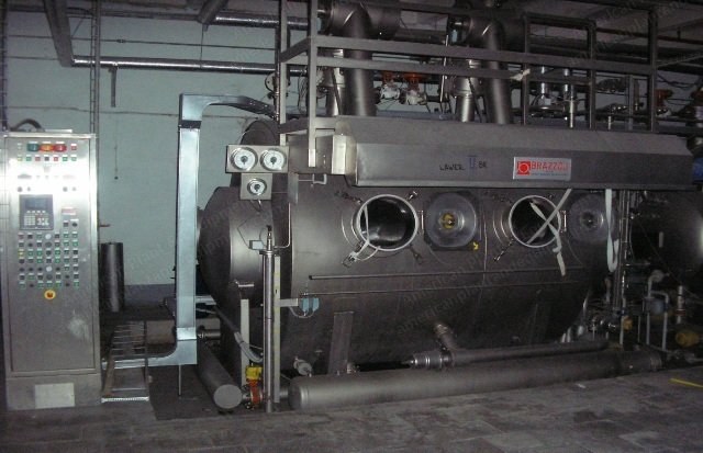 Brazzoli, Saturno Luft HTF, 2002, Terry Towel Dyeing Machines, 400kg Capacity