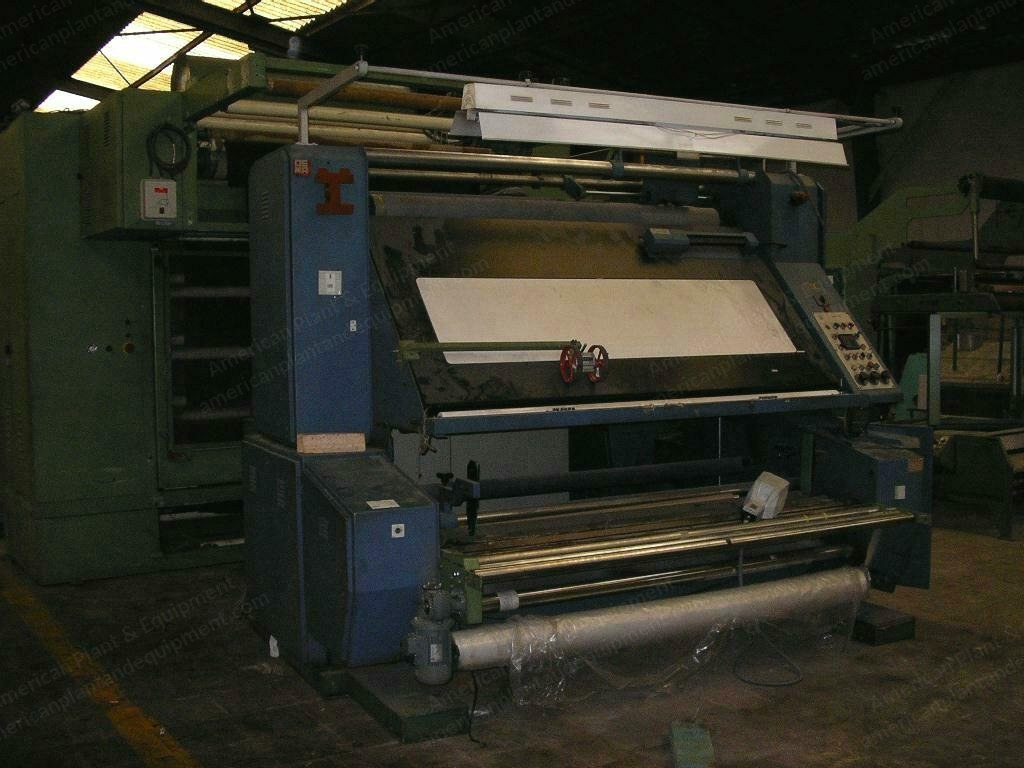 Oema Inspection & Rolling Machine, 1988, 1800mm Working Width, 1950mm Roller Width