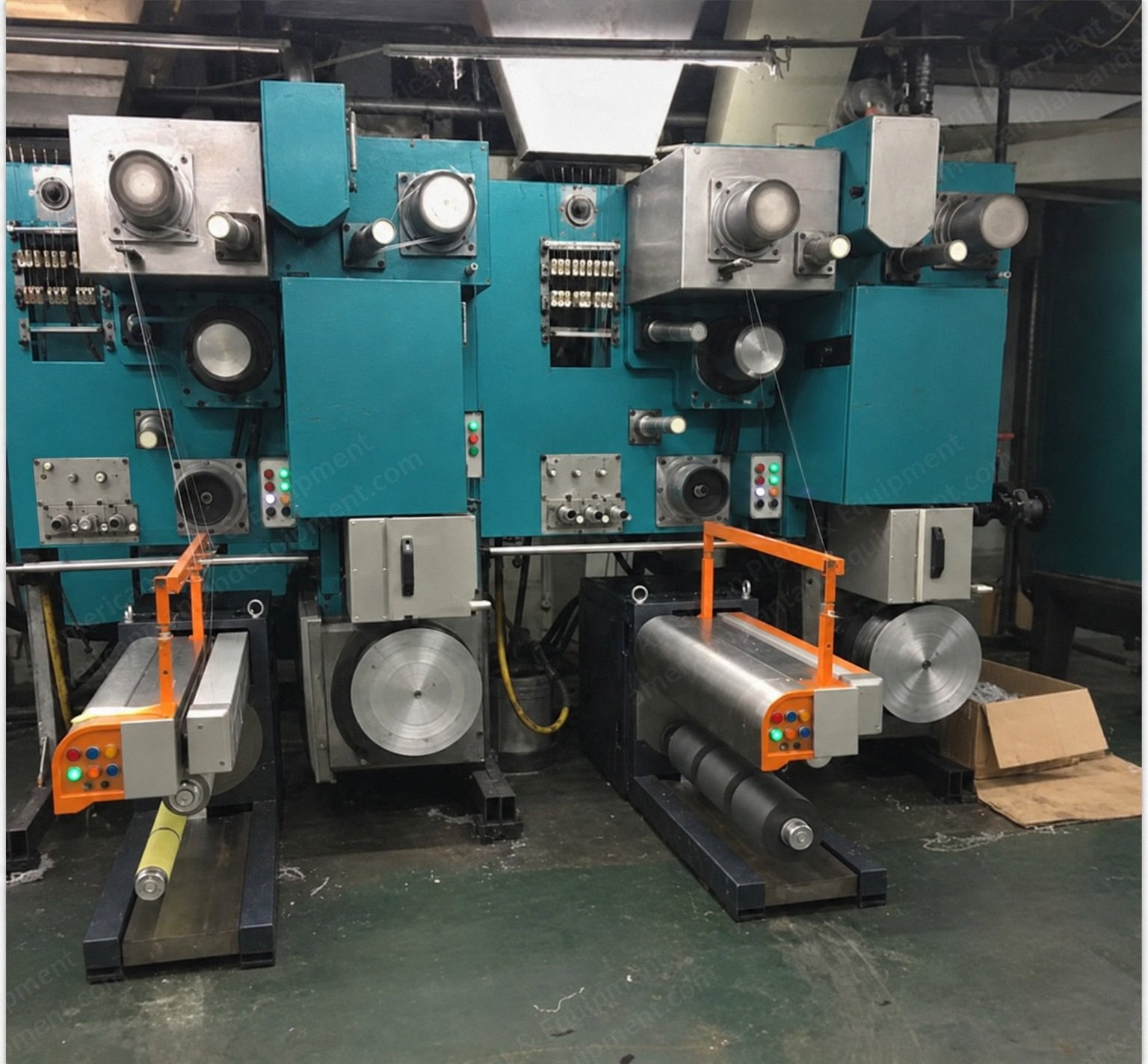 NovaStar, SP563, BCF and FDY Polypropylene Carpet Yarn Spinning Machine, 3 Spindles, 2000 m/min