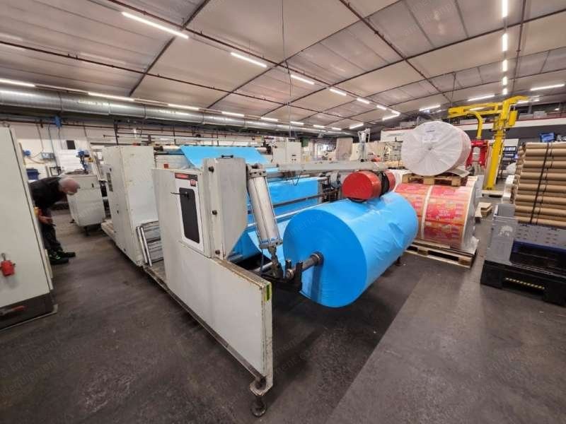 Gunter, SMRL 1600SP/ARW, 1996, Bottom Seal Bag on the Roll Machine, Sealing Width 1600mm