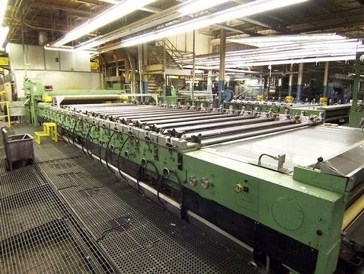 Zimmer, RSDM 389, 1989, 2400mm Printing Width, 16 Colors, Magnet System, Aztec Gas Dryer