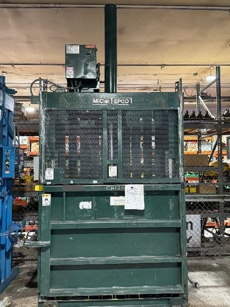 Epco, E-11, Vertical Baler, 60x30x48 inch Bale Size, 10 HP, 6 inch Cylinder