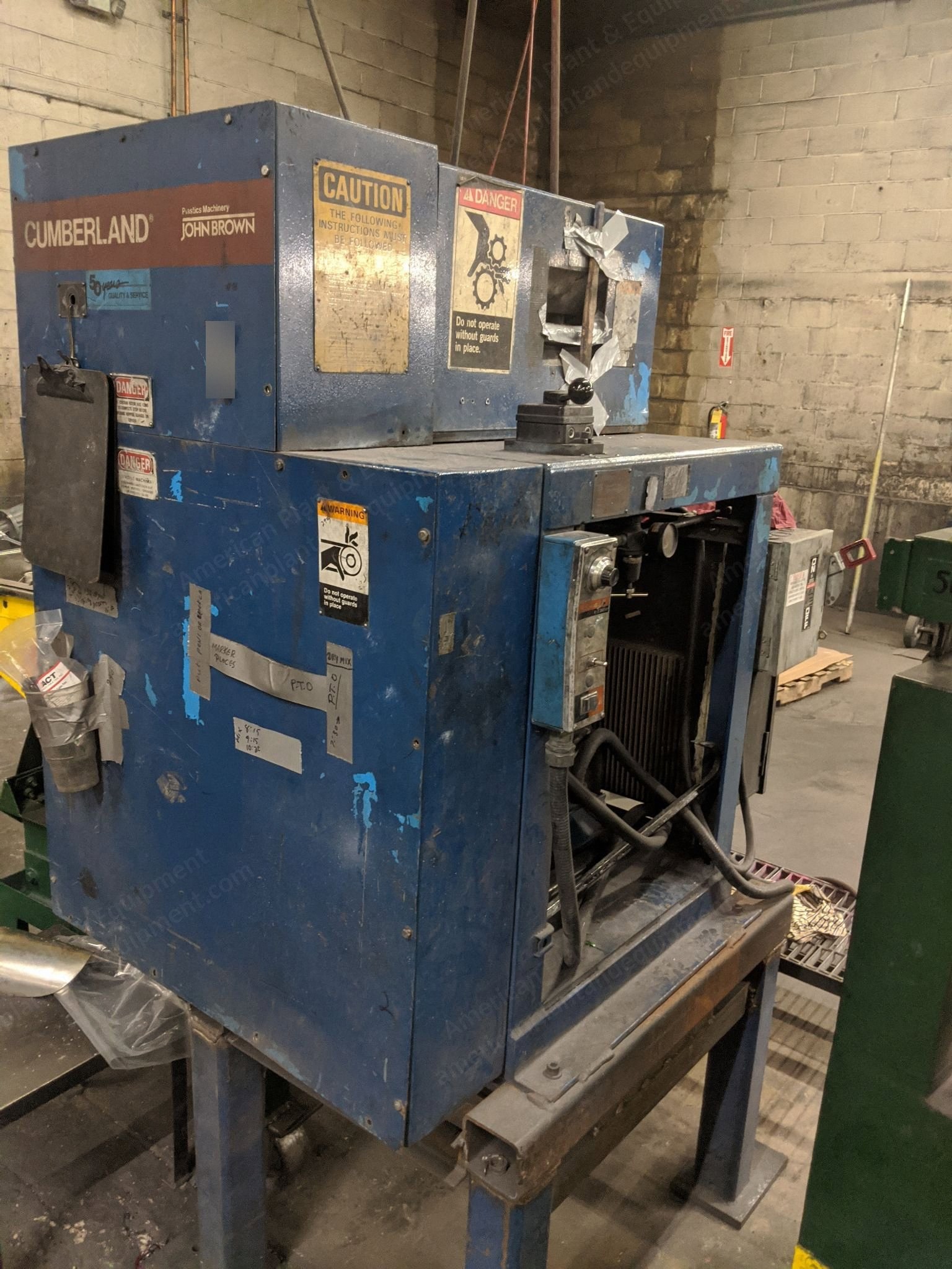 Cumberland, 6 Quietizer, Strand Pelletizer, Helical Rotor