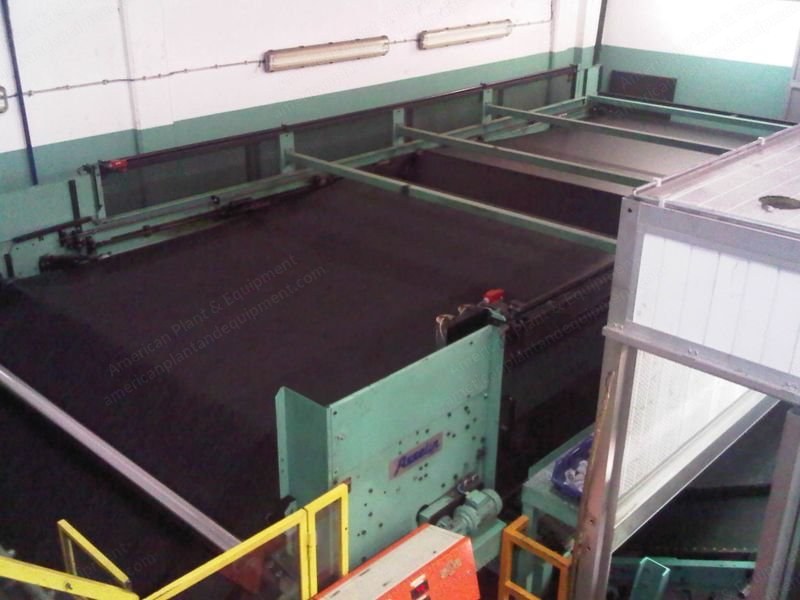 Octir, Asselin, Malimo Nonwoven Production Line, 1978 to 1989, 4900mm Working Width, 2500mm Carding Width