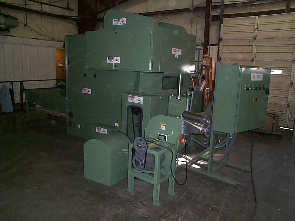 DTM, Pillow Blowing System, 2005, 2-Nozzle, 36 inch Feeder, 42 inch Opener, 480 VAC