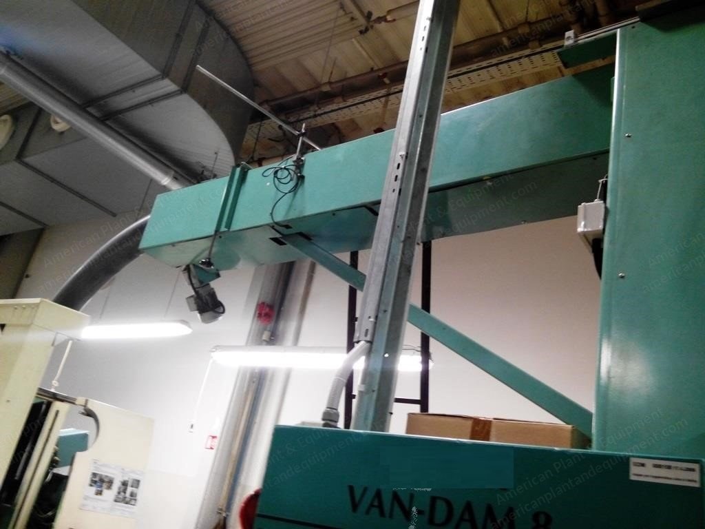 Van Dam, 520, Round Cup Printing Machine, 6 Colors, 8 Positions