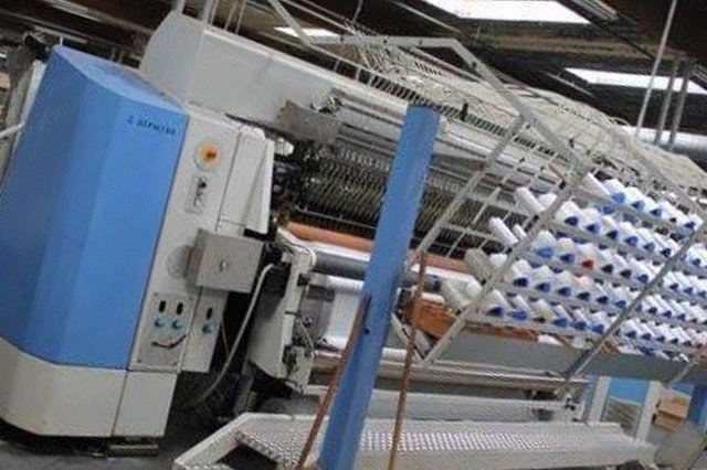 Mammut, VMK-S250, 2010, Double-Chain-Stitch Quilting Machine, 2500mm Working Width, 2 Needle Rows, CNC-601 Control