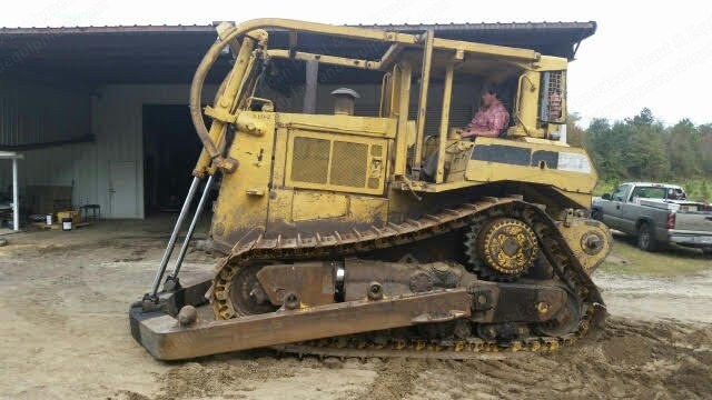 Caterpillar, D8N, 1990, OROPS with Sweeps and Roll Bars, Winch