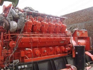 Waukesha, 12VAT25GL, 1991, Natural Gas Generator, 2450 kVA Prime, 50Hz