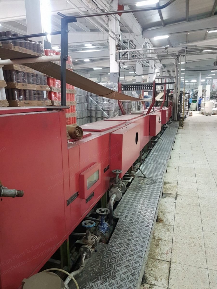 SML, Tri-Color BCF Machine & Superba Heat Setting Line, TVP2, 2012, 3 Extruders, 48 Ends, 12m Tunnel