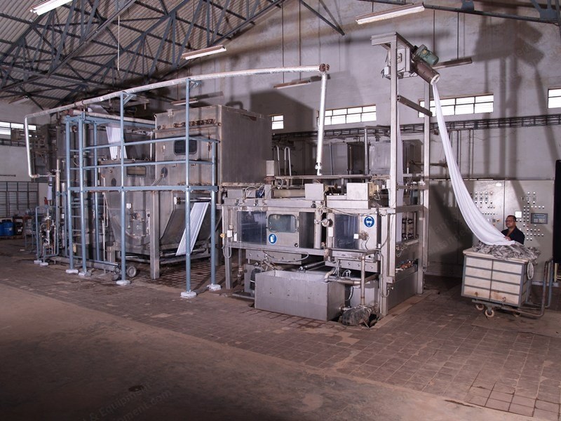 Dornier, CMB/2-D.N.T., 1996, Mercerising and Continuous Bleaching Machine, 4 Tons/Day, 19" to 36" Working Width