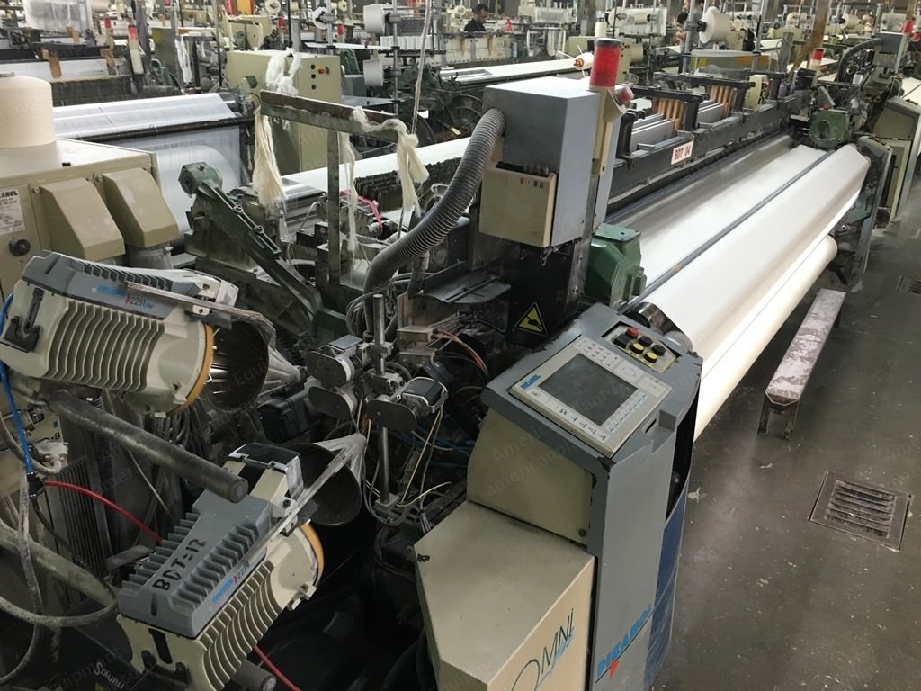 Picanol, Omni Plus OMP-4-R, 2002, 3400mm Width, 4 Colors, Staubli 2861 Dobby