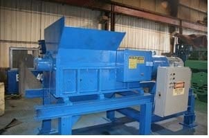 Shred-Pax, AZ-80, Stationary Shredder, Two 40-HP Motors, 33x63 inch Chamber, 32 Knives