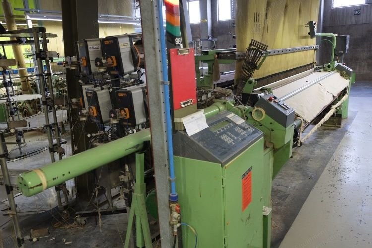 Dornier, HTV8/J-320, 1991, Rapier Loom, 3200mm Working Width, 8 Colors, Staubli CX860 Jacquard