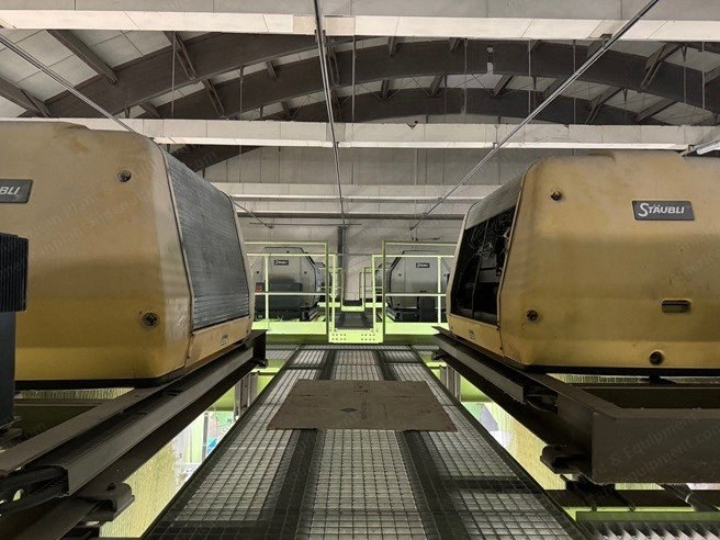 Dornier, RWV 8/J and HTV4/SD, 1990 to 2010, 1900mm Working Width, 8 Colors, Staubli Jacquard